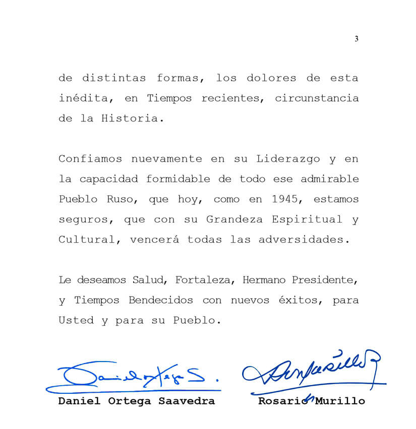 mensaje-nicaragua-ruso-dia-victoria